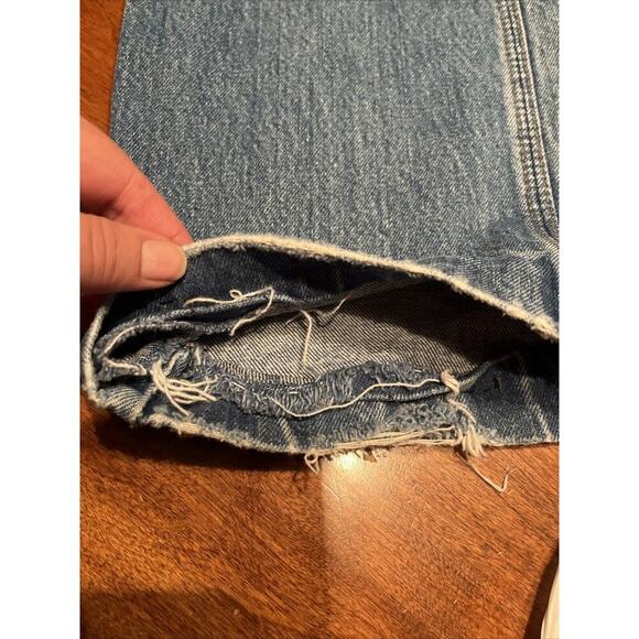 Vintage Wrangler Jeans Womens 9 Fits 22x26.5 Blue Cowgirl Cut Made in USA - Picture 2 of 7